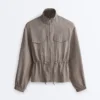 Chaqueta sahariana a rayas