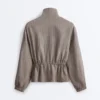 Chaqueta sahariana a rayas