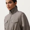 Chaqueta sahariana a rayas