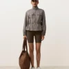 Chaqueta sahariana a rayas