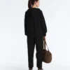 Chaqueta Soft Touch con capucha de tacto suave y modal Chaqueta Soft Touch con capucha de tacto suave y modal