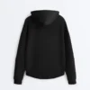 Chaqueta Soft Touch con capucha de tacto suave y modal Chaqueta Soft Touch con capucha de tacto suave y modal
