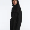 Chaqueta Soft Touch con cinturón de tacto suave y modal Chaqueta Soft Touch con cinturón de tacto suave y modal