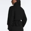 Chaqueta Soft Touch con cinturón de tacto suave y modal Chaqueta Soft Touch con cinturón de tacto suave y modal