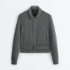 Chaqueta Soft Touch de modal suave con cinturón