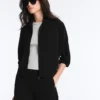 Chaqueta Soft Touch de modal suave con dobladillo