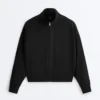 Chaqueta Soft Touch de modal suave con dobladillo