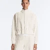 Chaqueta Soft Touch de modal suave con ribete Chaqueta Soft Touch de modal suave con ribete