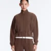 Chaqueta Soft Touch de modal suave con ribete