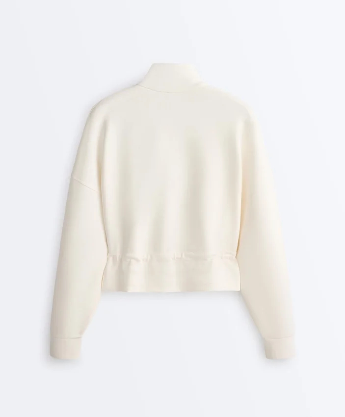 Chaqueta Soft Touch de modal suave con ribete Chaqueta Soft Touch de modal suave con ribete