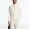 Chaqueta Soft Touch de modal suave con ribete Chaqueta Soft Touch de modal suave con ribete