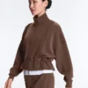 Chaqueta Soft Touch de modal suave con ribete