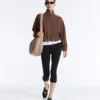 Chaqueta Soft Touch de modal suave con ribete
