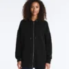 Chaqueta Soft Touch larga con modal Chaqueta Soft Touch larga con modal
