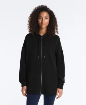Chaqueta Soft Touch larga con modal