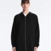 Chaqueta Soft Touch larga con modal Chaqueta Soft Touch larga con modal