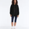 Chaqueta Soft Touch larga con modal Chaqueta Soft Touch larga con modal