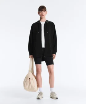 Chaqueta Soft Touch larga con modal