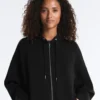 Chaqueta Soft Touch larga con modal Chaqueta Soft Touch larga con modal