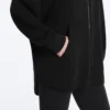Chaqueta Soft Touch larga con modal Chaqueta Soft Touch larga con modal