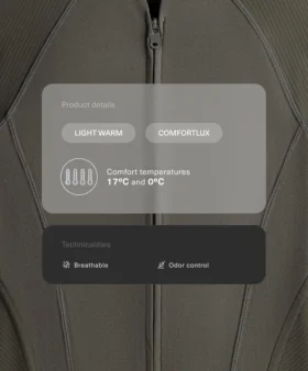 Chaqueta técnica Comfortlux Rib
