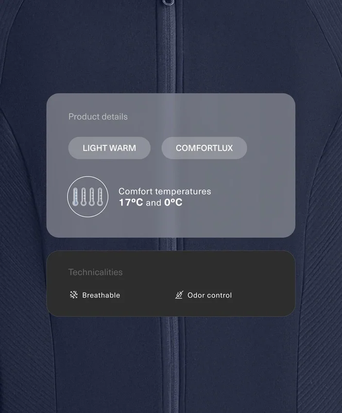 Chaqueta técnica Comfortlux Rib Chaqueta técnica Comfortlux Rib