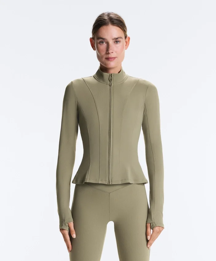Chaqueta técnica Evermove con volantes Chaqueta técnica Evermove con volantes