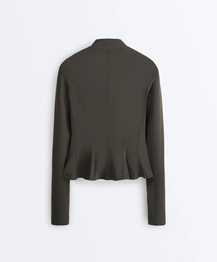 Chaqueta técnica Evermove con volantes Chaqueta técnica Evermove con volantes