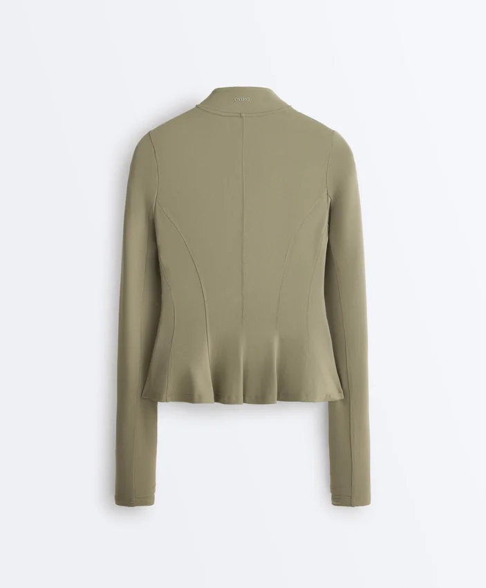 Chaqueta técnica Evermove con volantes Chaqueta técnica Evermove con volantes