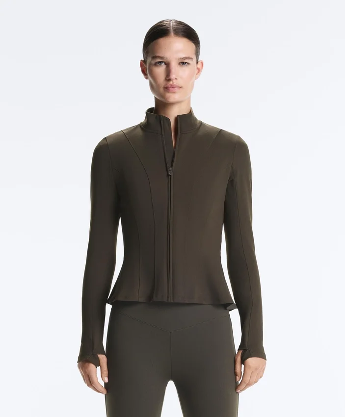 Chaqueta técnica Evermove con volantes Chaqueta técnica Evermove con volantes