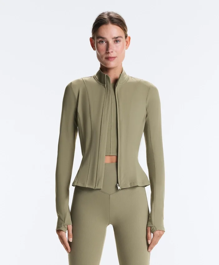 Chaqueta técnica Evermove con volantes Chaqueta técnica Evermove con volantes