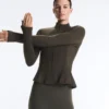Chaqueta técnica Evermove con volantes Chaqueta técnica Evermove con volantes