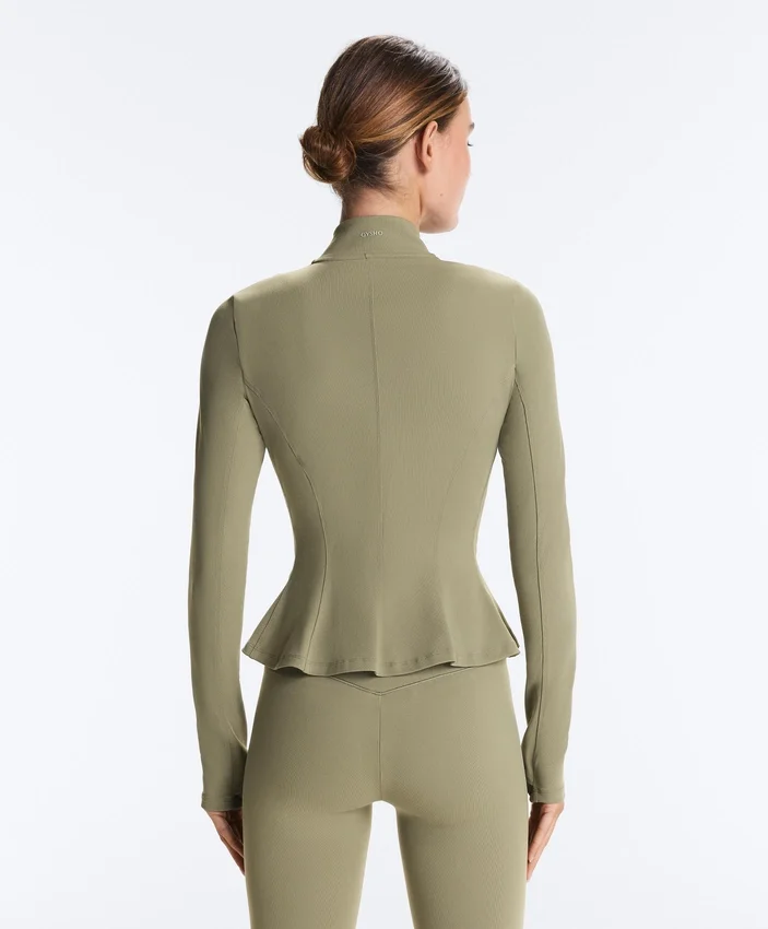 Chaqueta técnica Evermove con volantes Chaqueta técnica Evermove con volantes