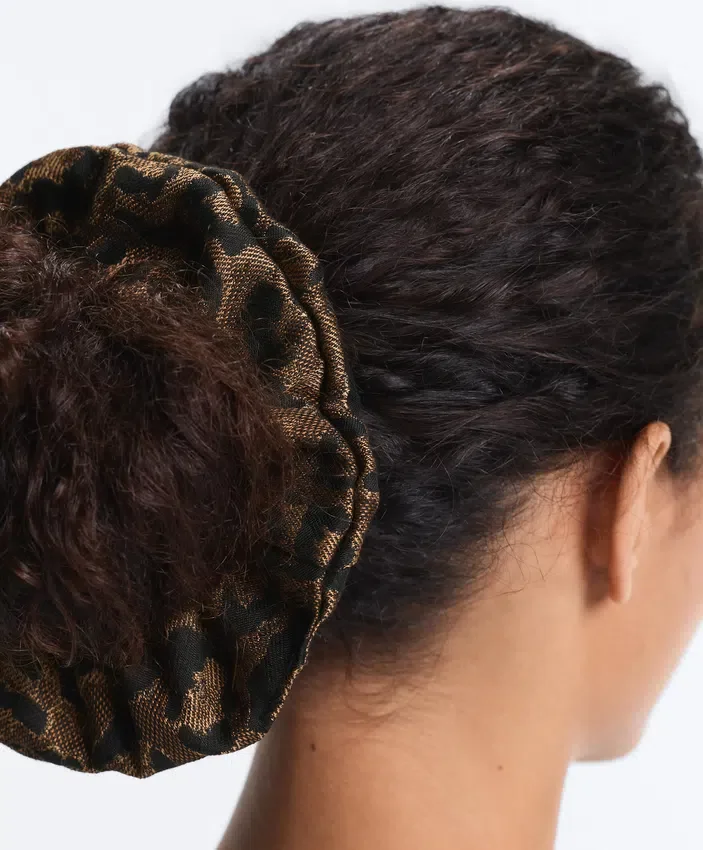 Coleteros grandes de jacquard de leopardo Coleteros grandes de jacquard de leopardo