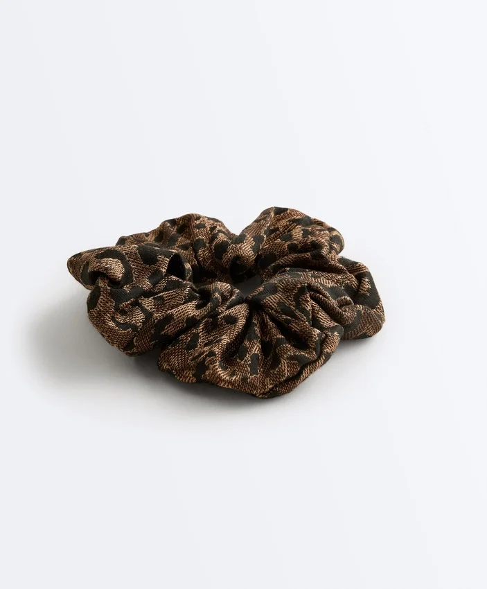 Coleteros grandes de jacquard de leopardo Coleteros grandes de jacquard de leopardo