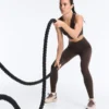 Compressive Sports Bra de sujeción media con diseño ondulado