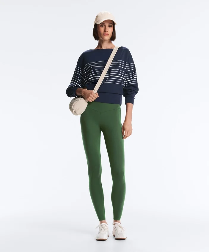 Sudadera Soft Touch con rayas marineras y modal Sudadera Soft Touch con rayas marineras y modal