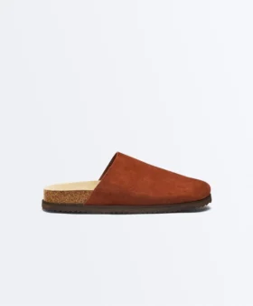 Mules de piel serrada
