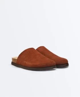 Mules de piel serrada