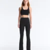 Pantalones acampanados Comfortlux de talle superalto