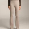 Pantalones acampanados de punto
