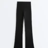 Pantalones acampanados de talle alto Comfortlux Pantalones acampanados de talle alto Comfortlux