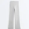 Pantalones acampanados de talle alto Comfortlux