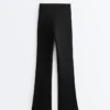 Pantalones acampanados de talle alto Comfortlux Pantalones acampanados de talle alto Comfortlux