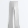 Pantalones acampanados de talle alto Comfortlux