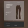 Pantalones acampanados de talle alto Comfortlux