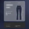 Pantalones acampanados de talle alto Comfortlux