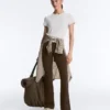 Pantalones acampanados de talle alto Comfortlux