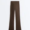 Pantalones acampanados de talle alto Comfortlux