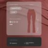 Pantalones acampanados de talle alto Comfortlux con cintura drapeada